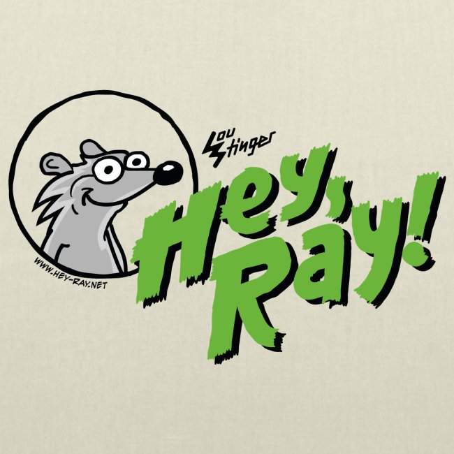 Hey Ray Logo green