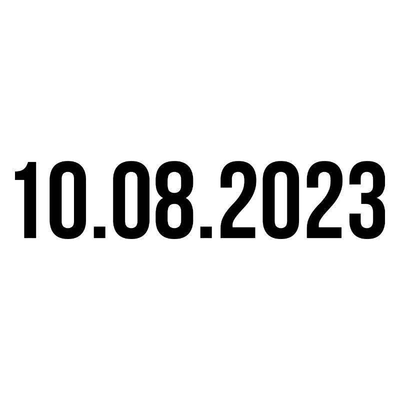 10.08.2023 Datum