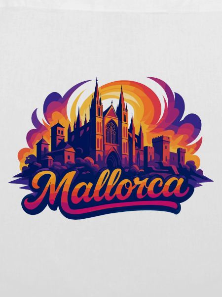 Mallorca Skyline – Epische Bunte Silhouette