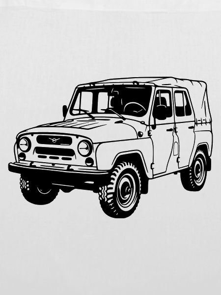 UAZ Geländefahrzeug