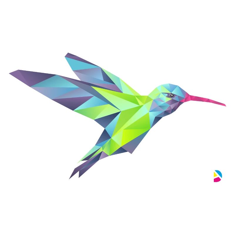 AD Geometric Hummingbird