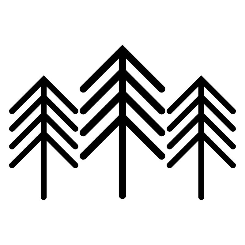 Tree Trees Icon Logo icon Forest Illustration
