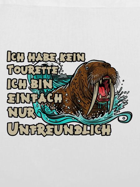 Tourette: Unfreundliches Walross