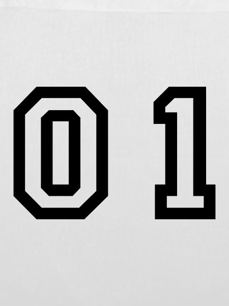 Nummer - 01 - zero one