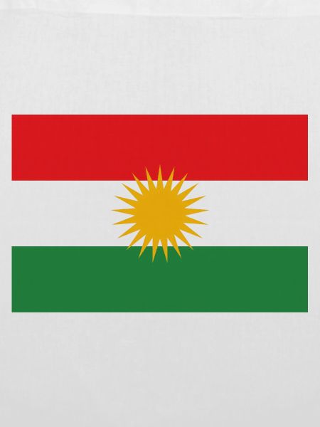 Kurdistan Flagge Sonnenstern