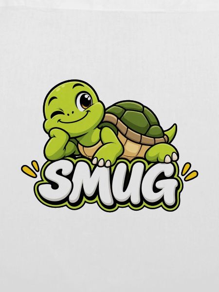 Schildkröte Smug Cartoonshirt