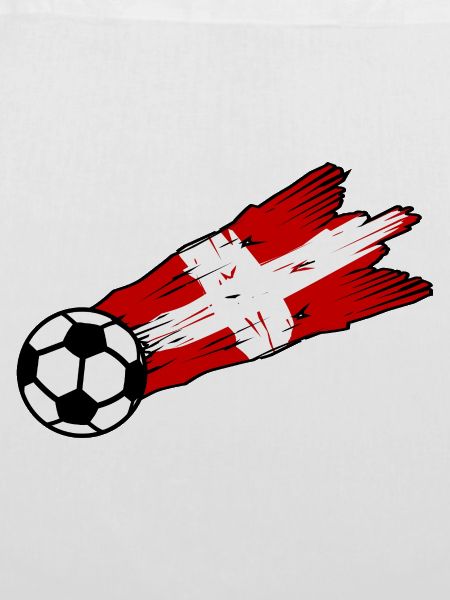 Schweizer Fußballflaggen-Spritzkunst