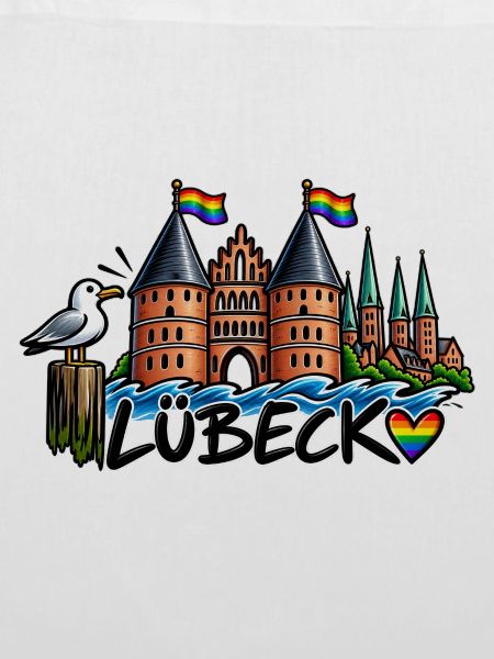 Lübeck Regenbogen Holstentor