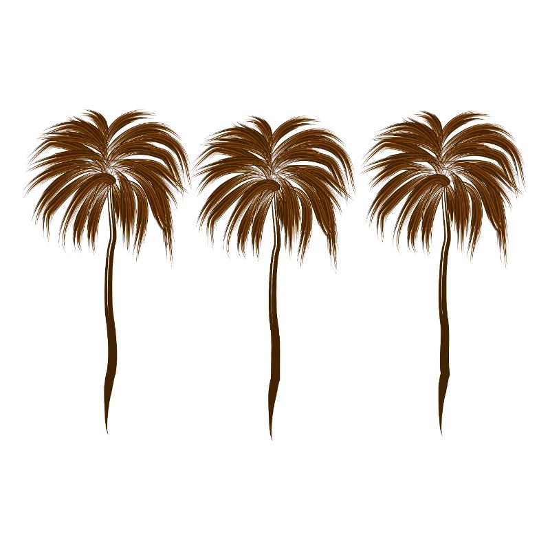 Three Palm Trees