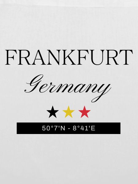 Frankfurt Deutschland Souvenir – Reise
