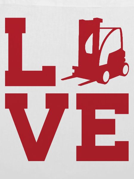 Liebe zum Lager  und Spedition– Gabelstapler