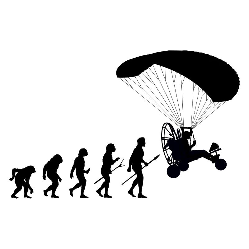 Trike-Gleitschirm Evolution Paragleiten mit Motor