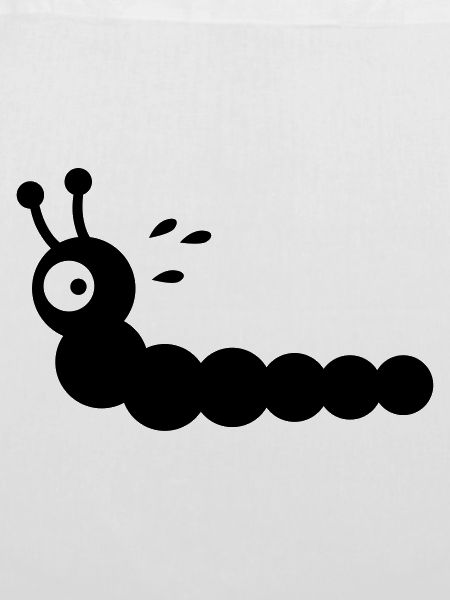 Angstschwitzender Wurm