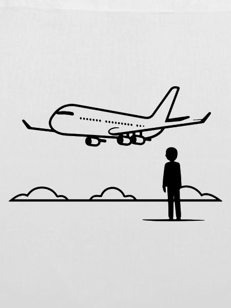 Luftfahrt Zeichnung