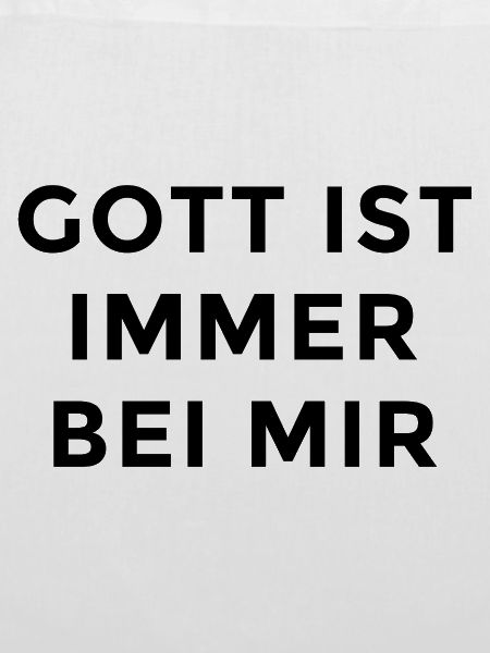 Gott ist immer bei mir
