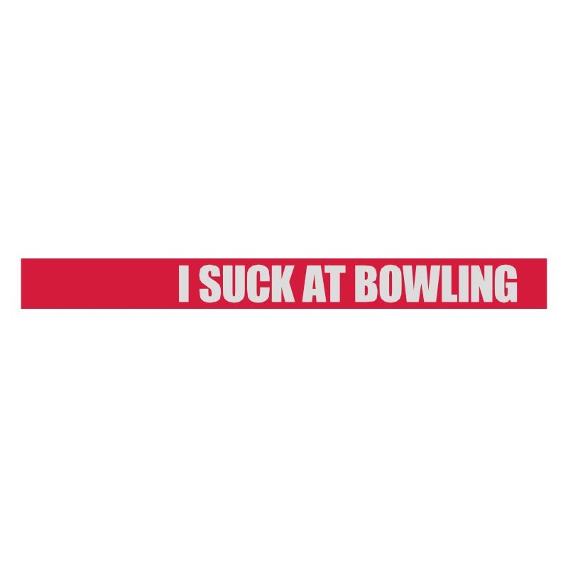 I suck at bowling