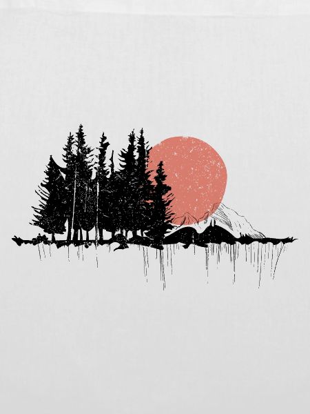 Nachtwald Silhouette Design