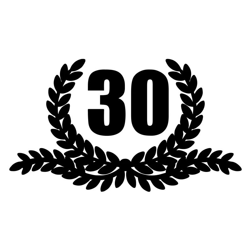 Couronne de laurier 30 ANS