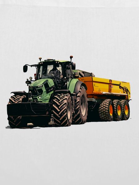 Deutz mit Anhänger Kipper