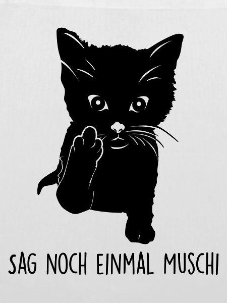 Stinkefinger Katze