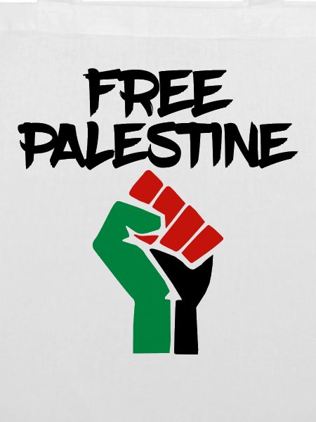 free palestine fist faust