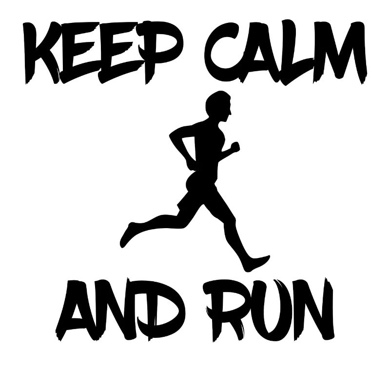 keep calm and run