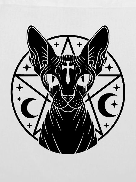 Sphynx Katze Okkult