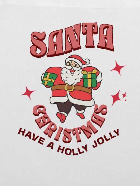 Santa Geschenke Cartoon Weihnachtsszene