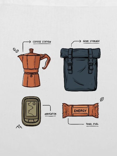 Bikepacking Gear Zubehör