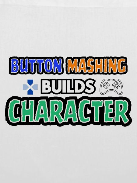Button-Mashing baut einen Charakter auf
