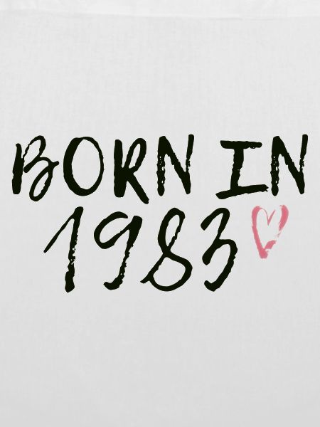 Geboren 1983 im Retro-Stil