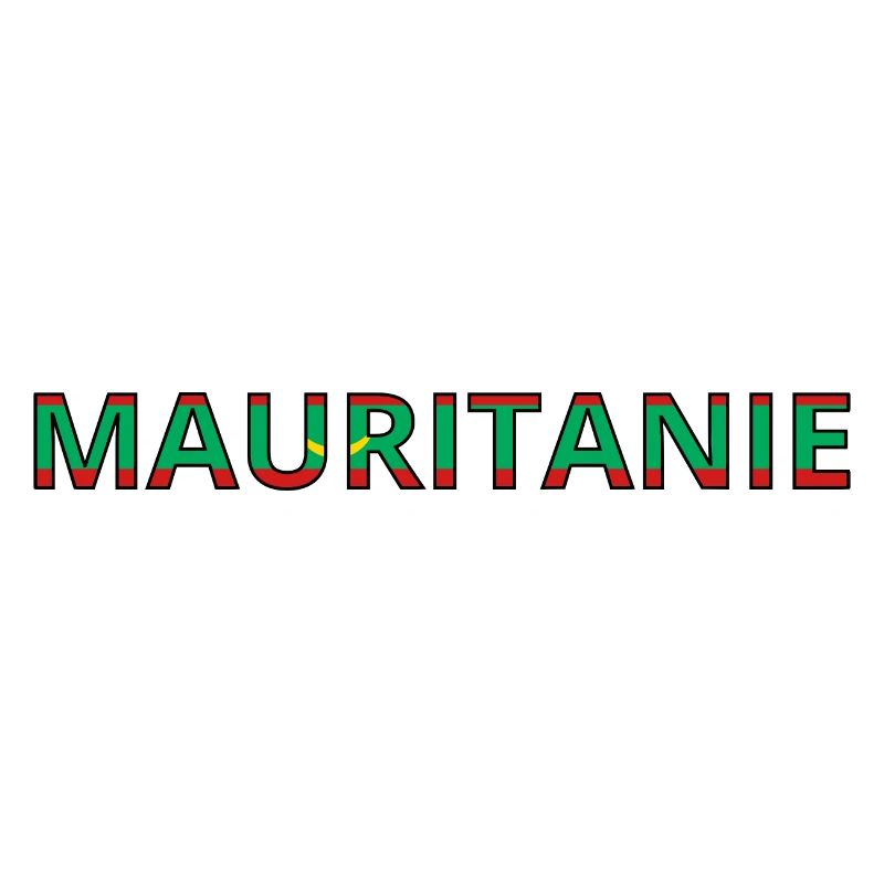 Drapeau Mauritanie