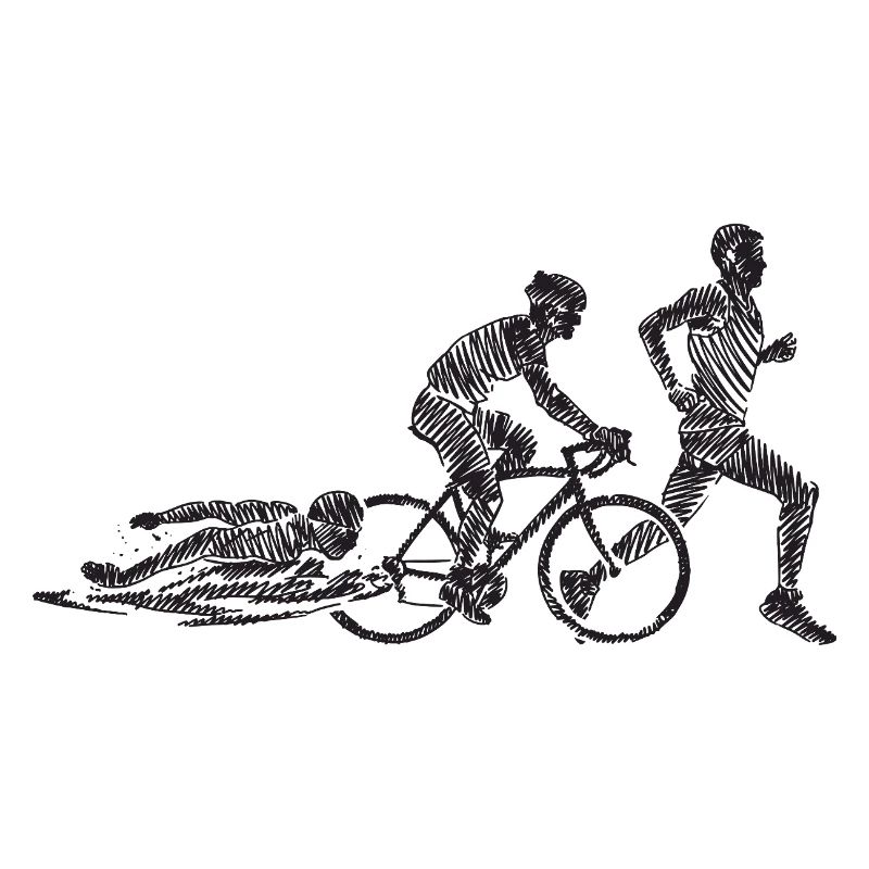 Radfahrender Zombie-Circuit