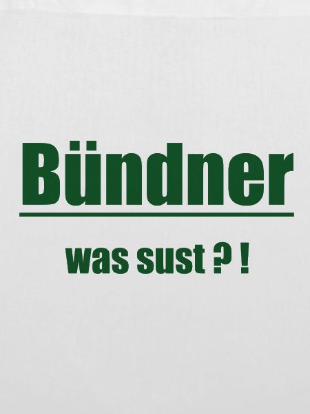 Bündner Wortwitz Grün Graphic