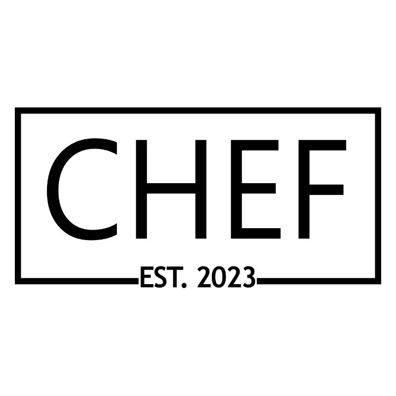Chef Est. 2023 Absolvent Koch Culinary Art Student