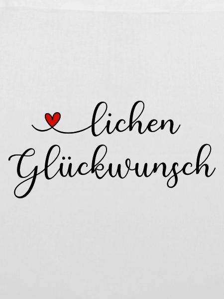 herzlichen Glückwunsch