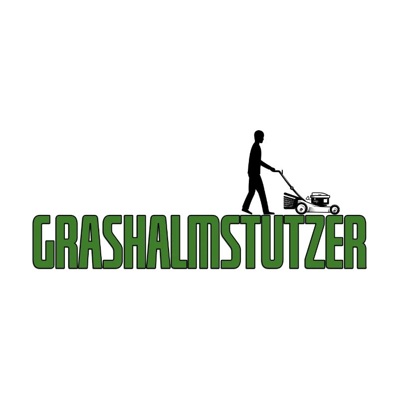 Grashalmstutzer Rasenmäher Gärtner Geschenkidee