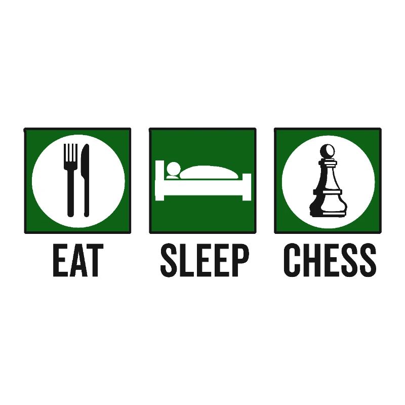 Manger dormir Échecs Citation d’échecs