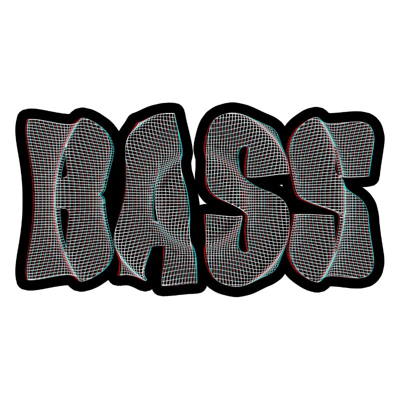 Bass Text 3D