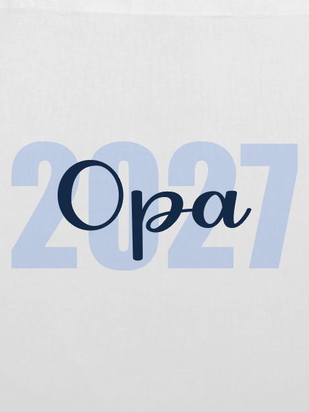 Baby  verkünden, Opa 2027