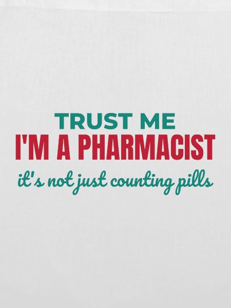Vertrau mir, ich bin Apotheker,