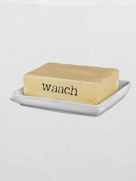 Butter waach auf Textil