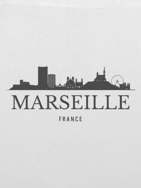Marseille, Frankreich, Marseille Skyline