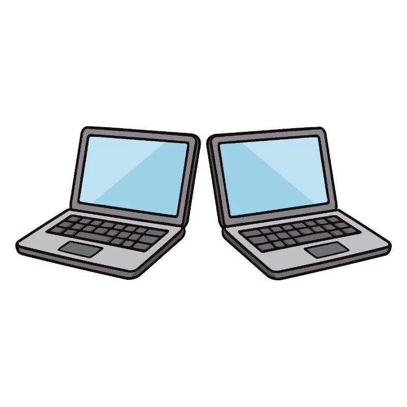 Double Laptops Collaboration