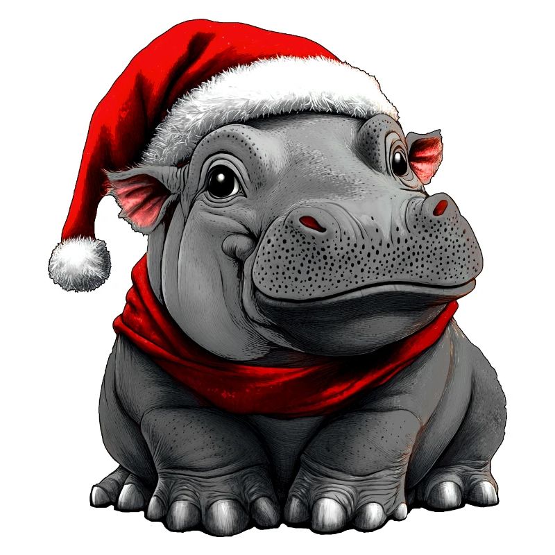 Nilpferde Christmas