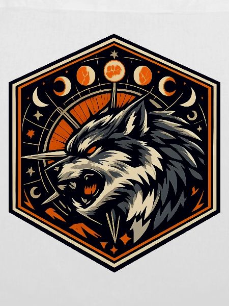 Mondwolf Emblem