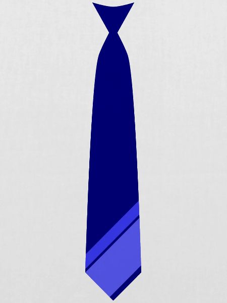 Blaue Krawatte