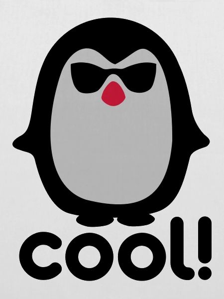 Cool pinguïn