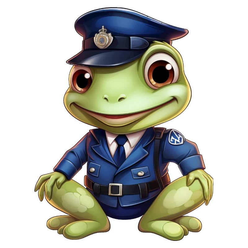 Frog Policeman