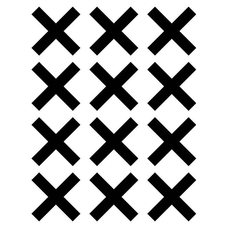 Conception de la grille en X